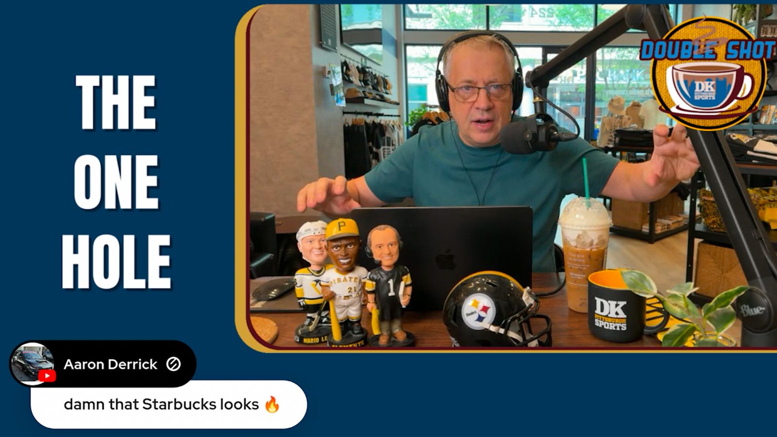 DK’s Double Shot of Steelers: The one hole taken in Downtown (Videos)
